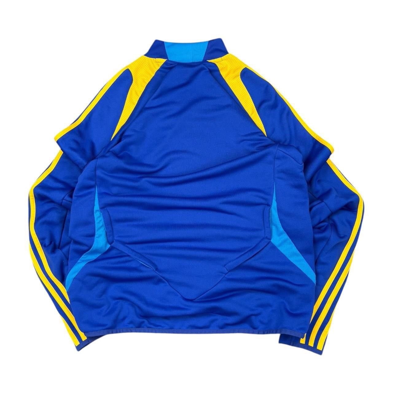 Adidas Adidas Ukraine Soccer Training Mock Neck Jersey Size M Size US M / EU 48-50 / 2 - 6 Thumbnail