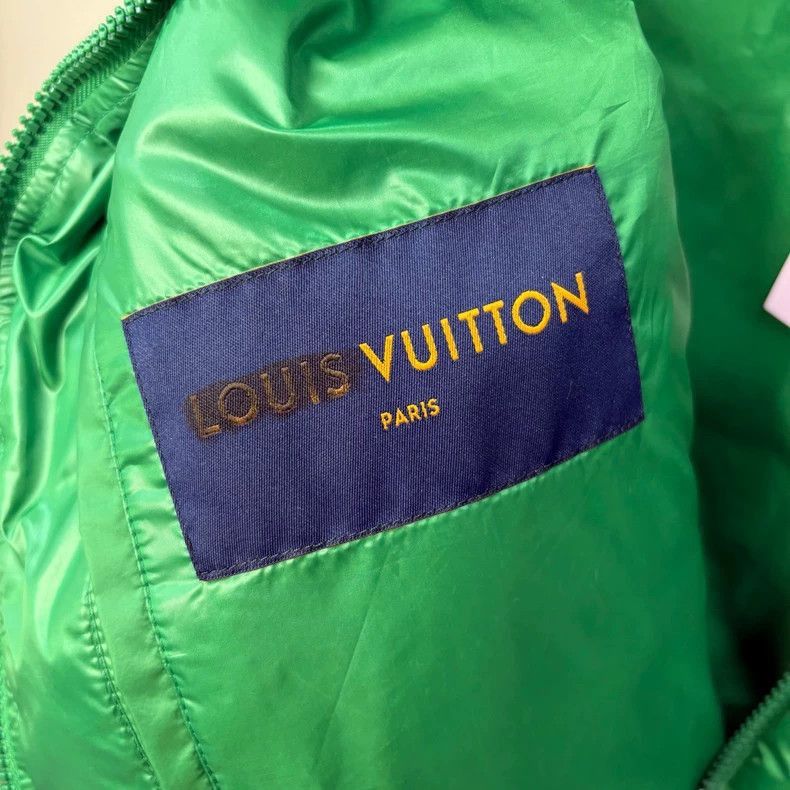 Louis Vuitton Green Padded Vest-2506