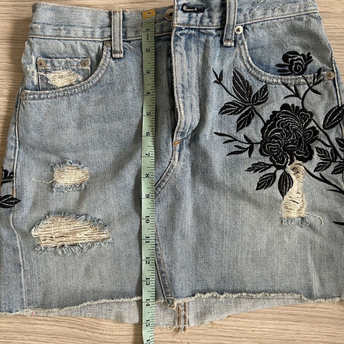 Rag & Bone Rag & Bone denim mini skirt size 24 Size 26" / US 2 / IT 38 - 12 Thumbnail