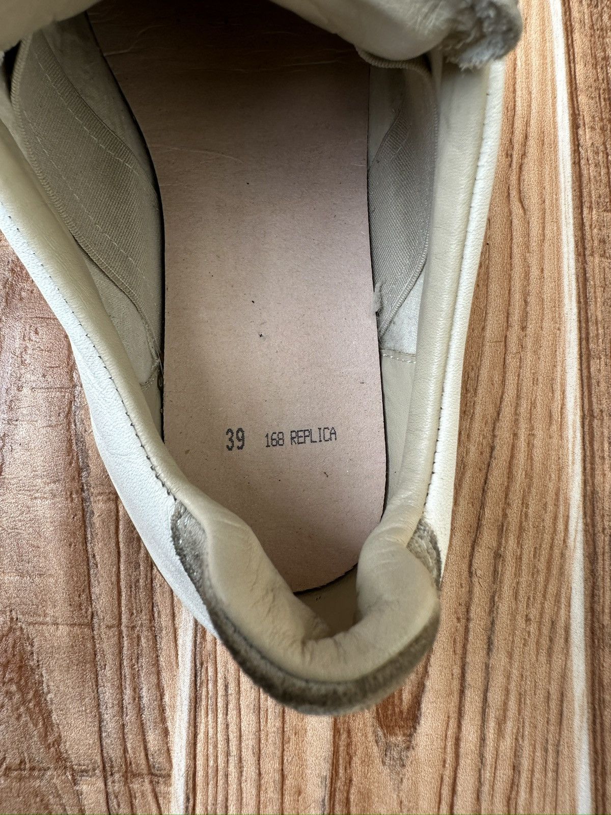 Maison Margiela Maison Martin Margiela Replica Gats White/gray Lowtops Size US 9 / IT 39 - 16 Thumbnail