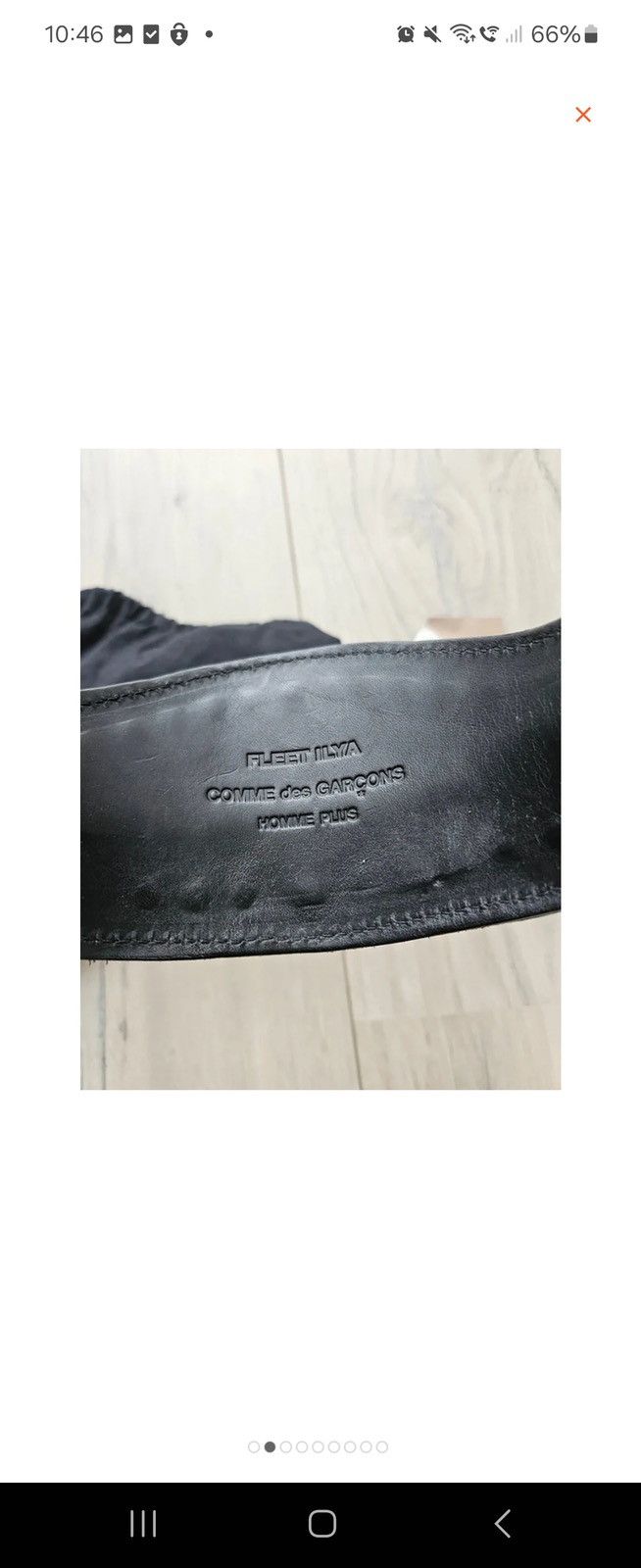 Comme des Garcons × Comme des Garcons Homme Plus CDGH+ x Fleet