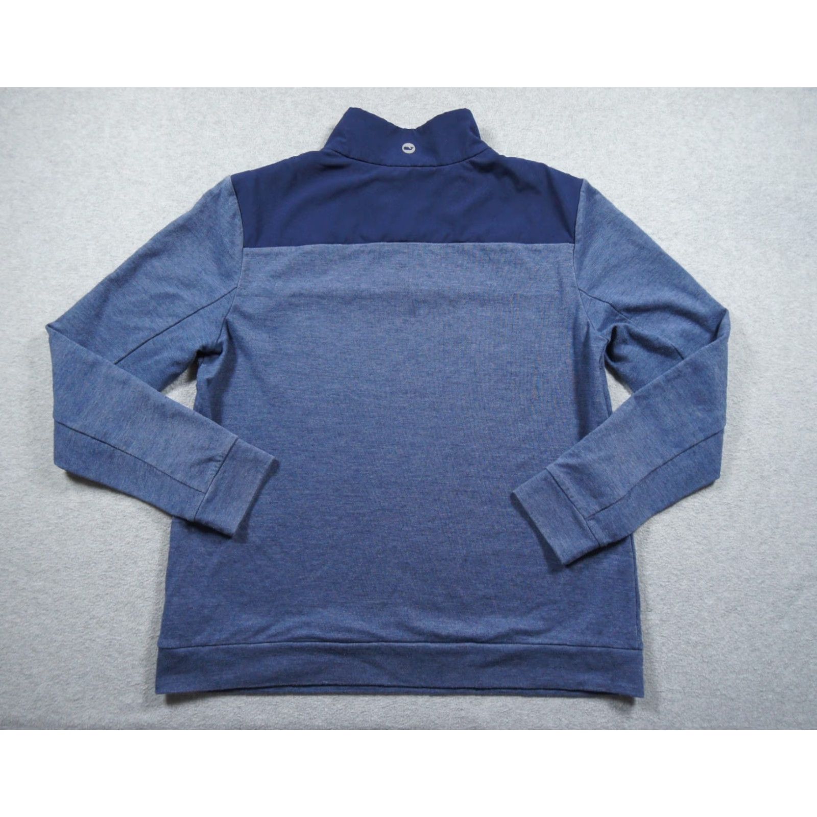 Vineyard Vines Vineyard Vines Sweater Mens Medium Blue 1/4 Zip Pullover Outdoor Performance Knit Pullover Fashion Casual Business Mens Size US M / EU 48-50 / 2 - 5 Thumbnail