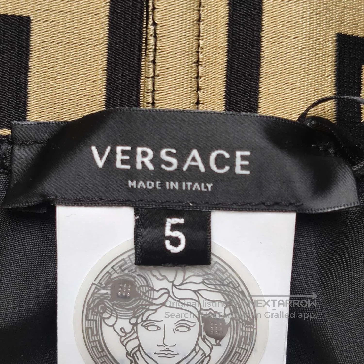 Versace Versace Black Medusa Greek Key Shorts M. Size US 32 / EU 48 - 5 Thumbnail