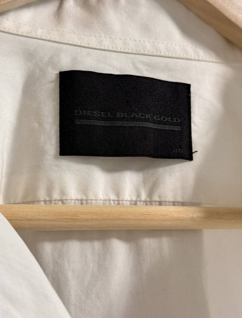 Diesel × Vintage Diesel Black Gold Checkered Button Rare Vintage Size US M / EU 48-50 / 2 - 9 Thumbnail