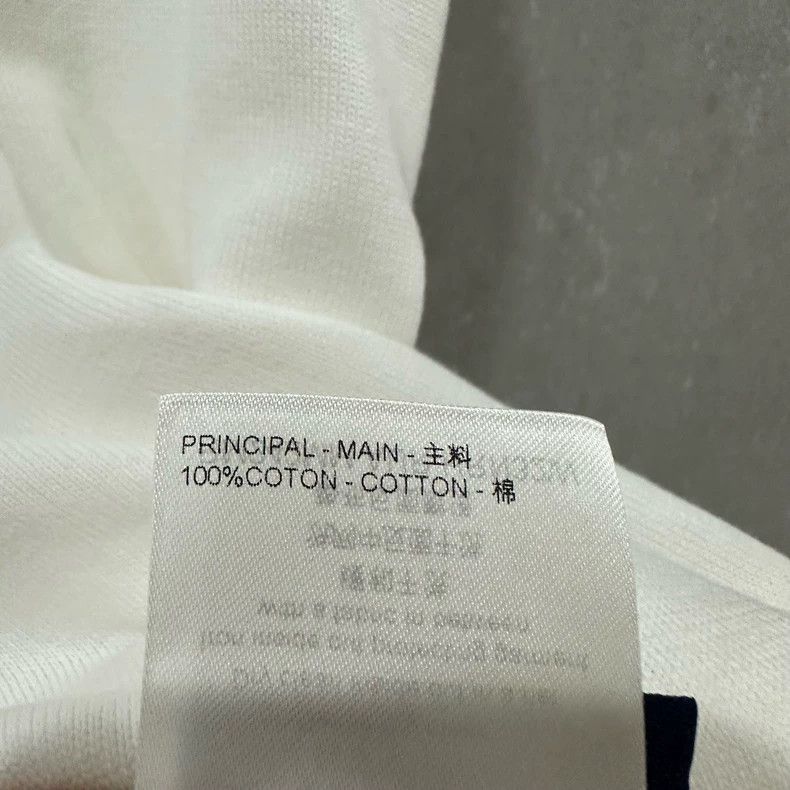 Louis Vuitton Louis Vuitton Chest flower letter logo white knitted short Size US L / EU 52-54 / 3 - 6 Thumbnail