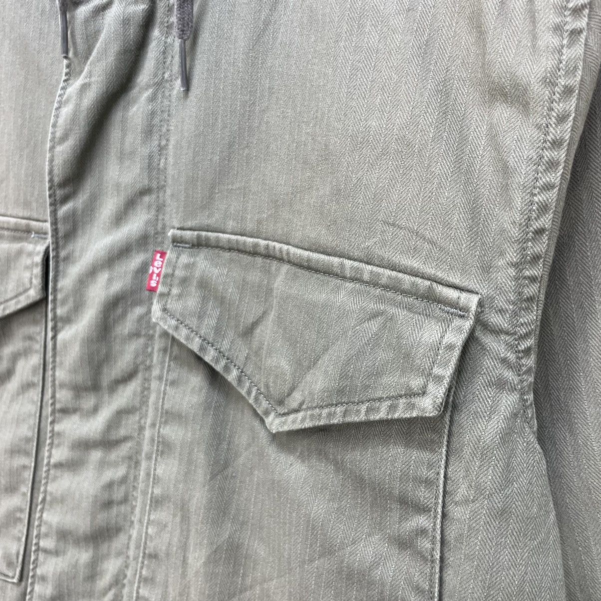 Levi's 💥Vintage Levis Hooded Parka Jacket Styled Utility Us Army Size US M / EU 48-50 / 2 - 10 Thumbnail
