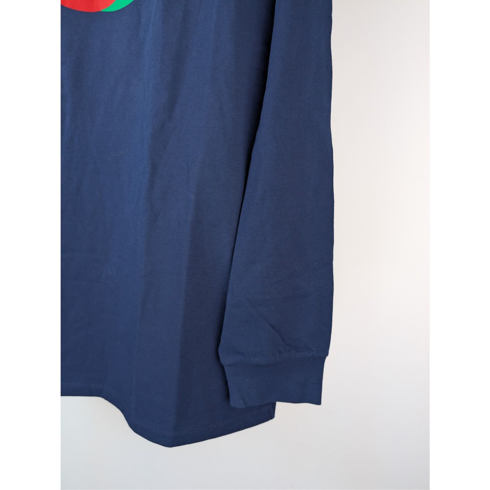 Gucci o1rshd1 Long Sleeve T-Shirt Cotton Jersey in Inchiostro/MC Size US XXL / EU 58 / 5 - 4 Thumbnail