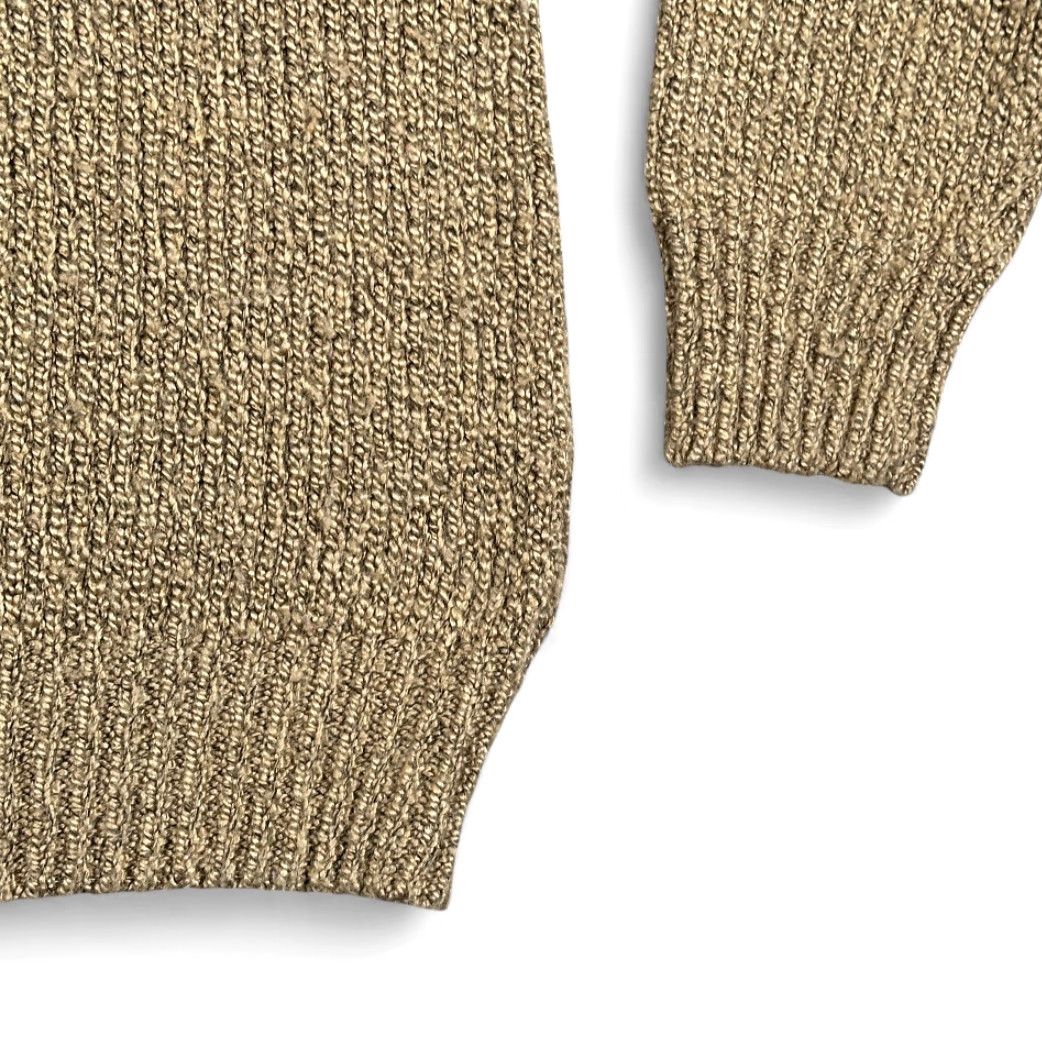 Vintage VINTAGE Northern Isles Sweater Womens LARGE Brown Gray Nordic Fair Isle Raglan Y2K Size L / US 10 / IT 46 - 5 Thumbnail
