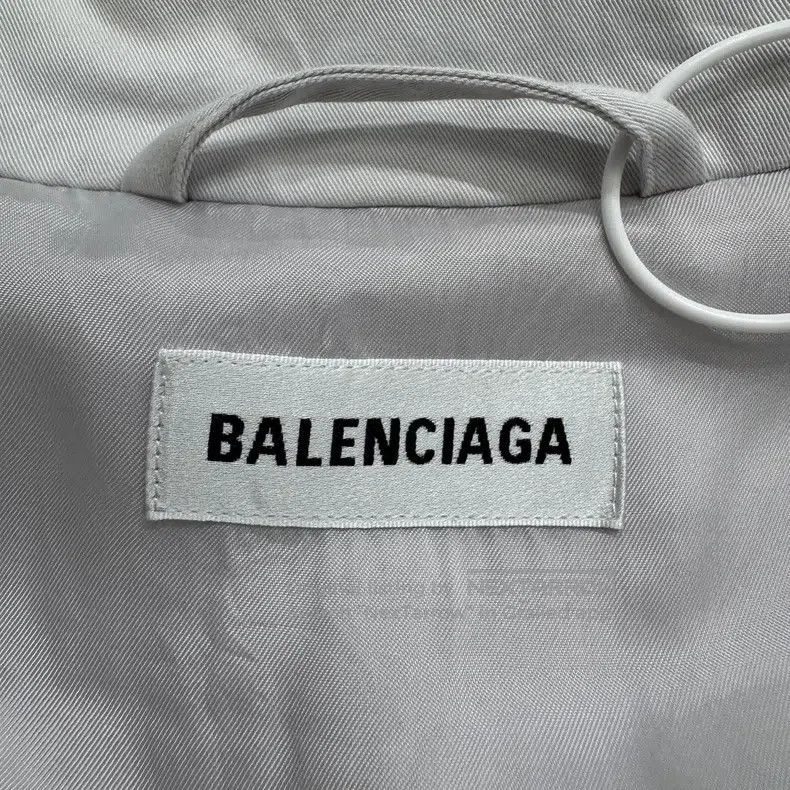 Balenciaga Balenciaga Double Hook Embroidered Denim Jacket Size US XS / EU 42 / 0 - 2 Thumbnail