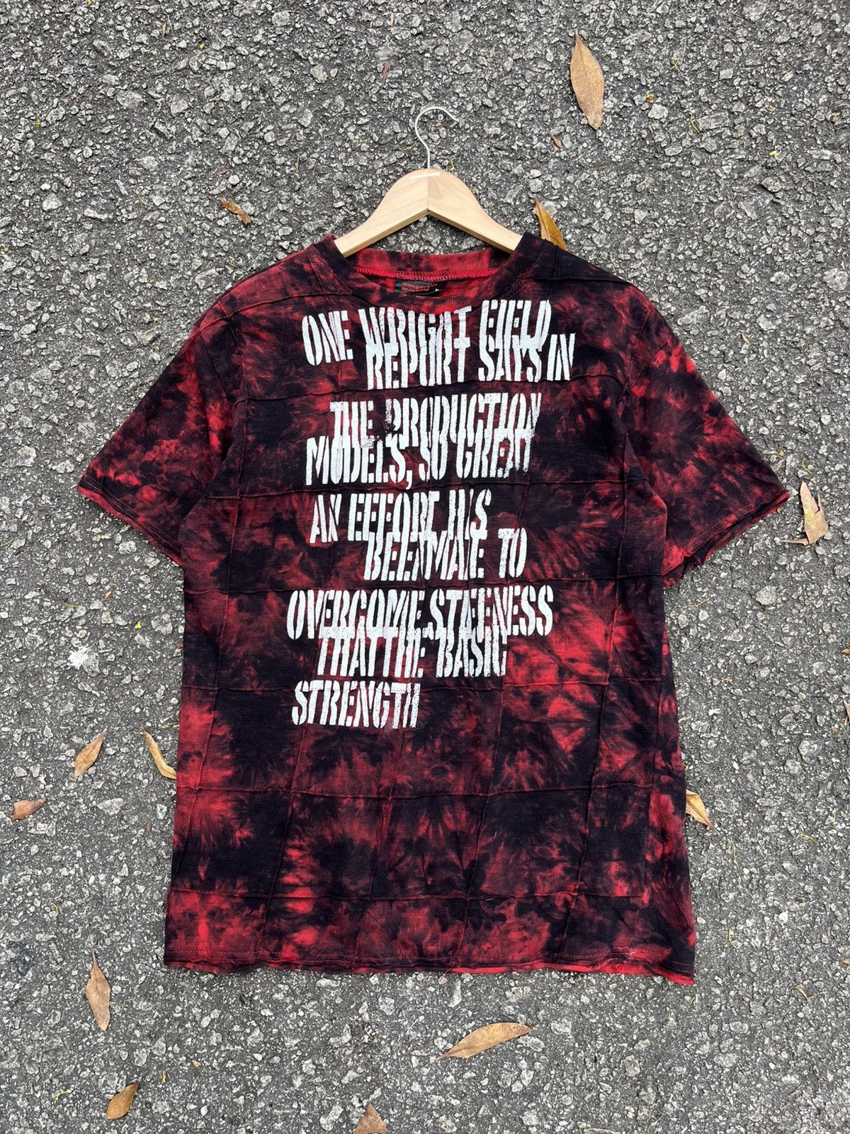 If Six Was Nine Dangerous Warning Tee Art Poem Pop Punk Journey Size US M / EU 48-50 / 2 - 1 Thumbnail