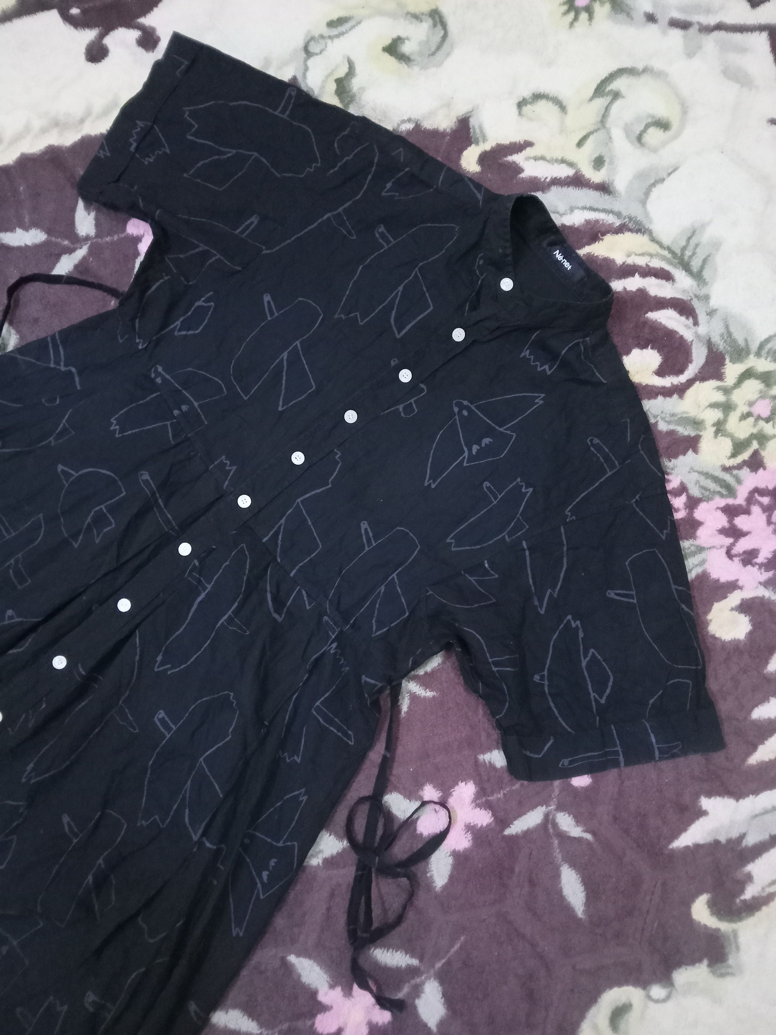 Issey Miyake × Ne-Net Ne Net Issey Miyake Oversized blouses Size XS / US 0-2 / IT 36-38 - 6 Thumbnail