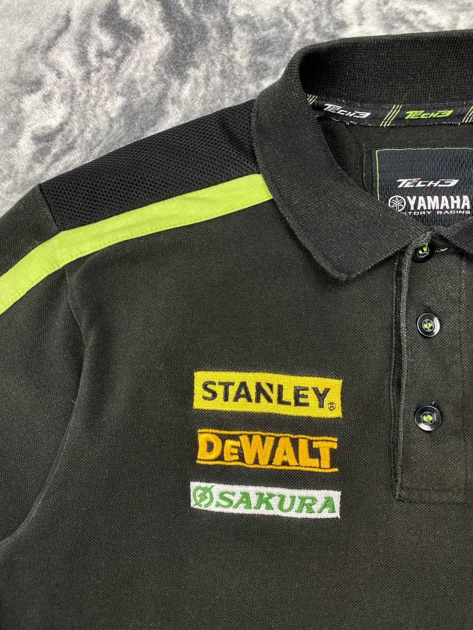 Yamaha Yamaha Factory Racing Monster Energy Polo Shirt Men Size M Size US M / EU 48-50 / 2 - 2 Thumbnail