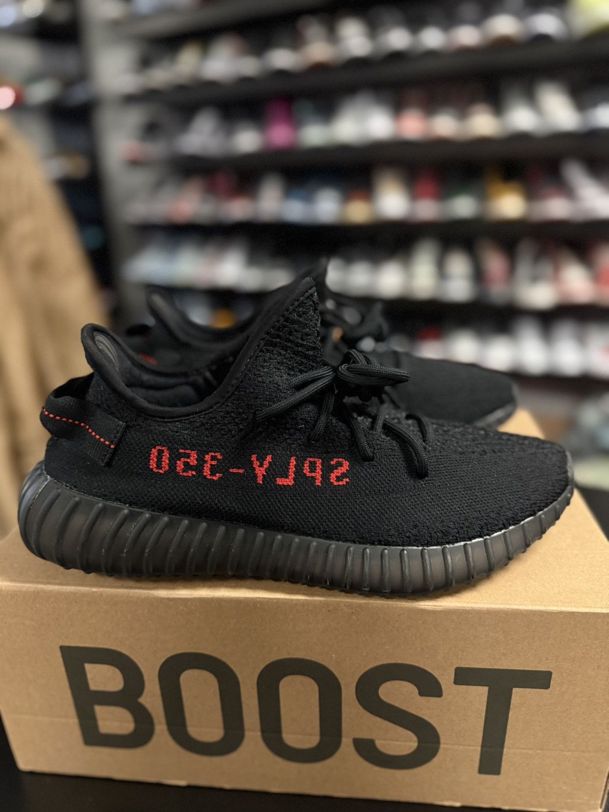 Adidas × Yeezy Yeezy 350 Bred (CP9652) Size 10 W Box 🧼 Size US 10 / EU 43 - 1 Thumbnail