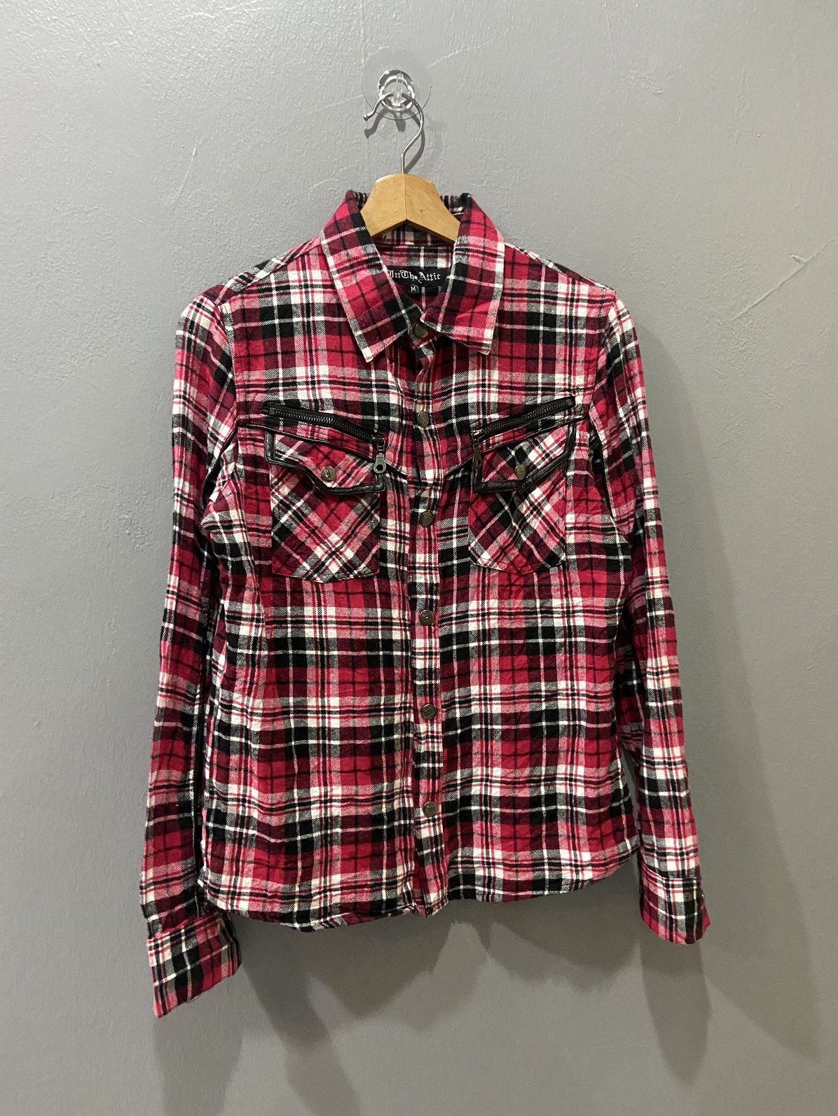 In The Attic × Japanese Brand × Le Grande Bleu (L.G.B.) In The Attic Punk Flannel Shirt Size US M / EU 48-50 / 2 - 1 Thumbnail