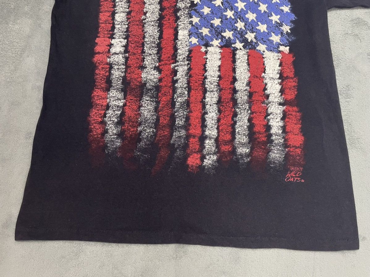 Vintage Big Logo America Flag Tshirt
