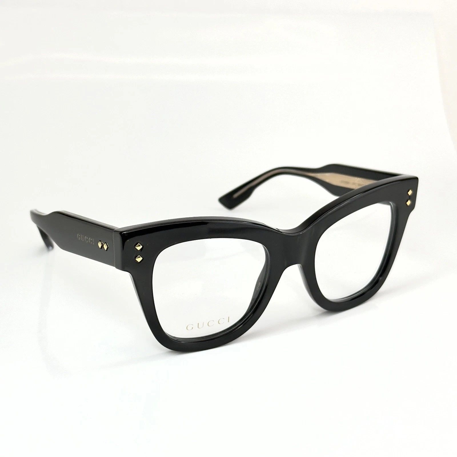 Gucci GUCCI GG1082O Authentic 1082 Black Pin Eyeglasses 001 Size ONE SIZE - 9 Thumbnail