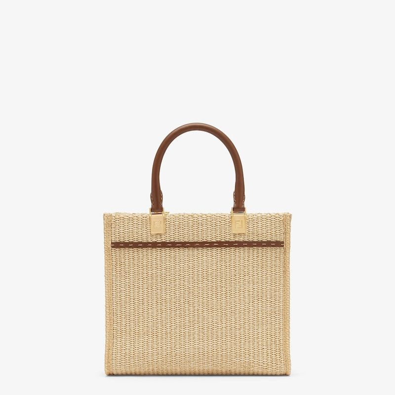 Fendi o1s1wg110426 Size: OS / Sunshine Small Tote Bag in Beige Size ONE SIZE - 3 Thumbnail