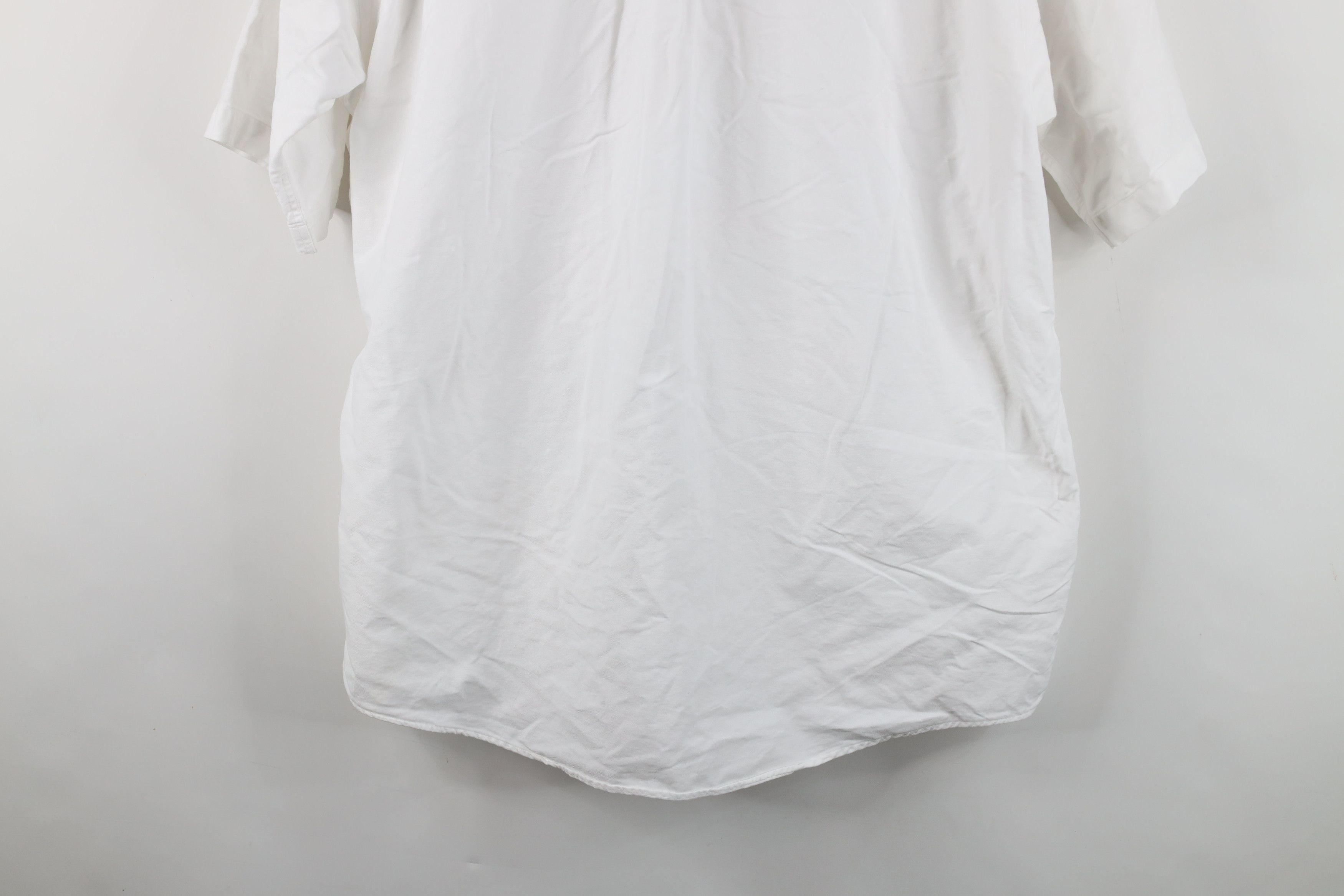 L.L. Bean × Vintage Vintage 90s LL Bean Cotton Oxford Button Down Shirt White Size US L / EU 52-54 / 3 - 11 Thumbnail