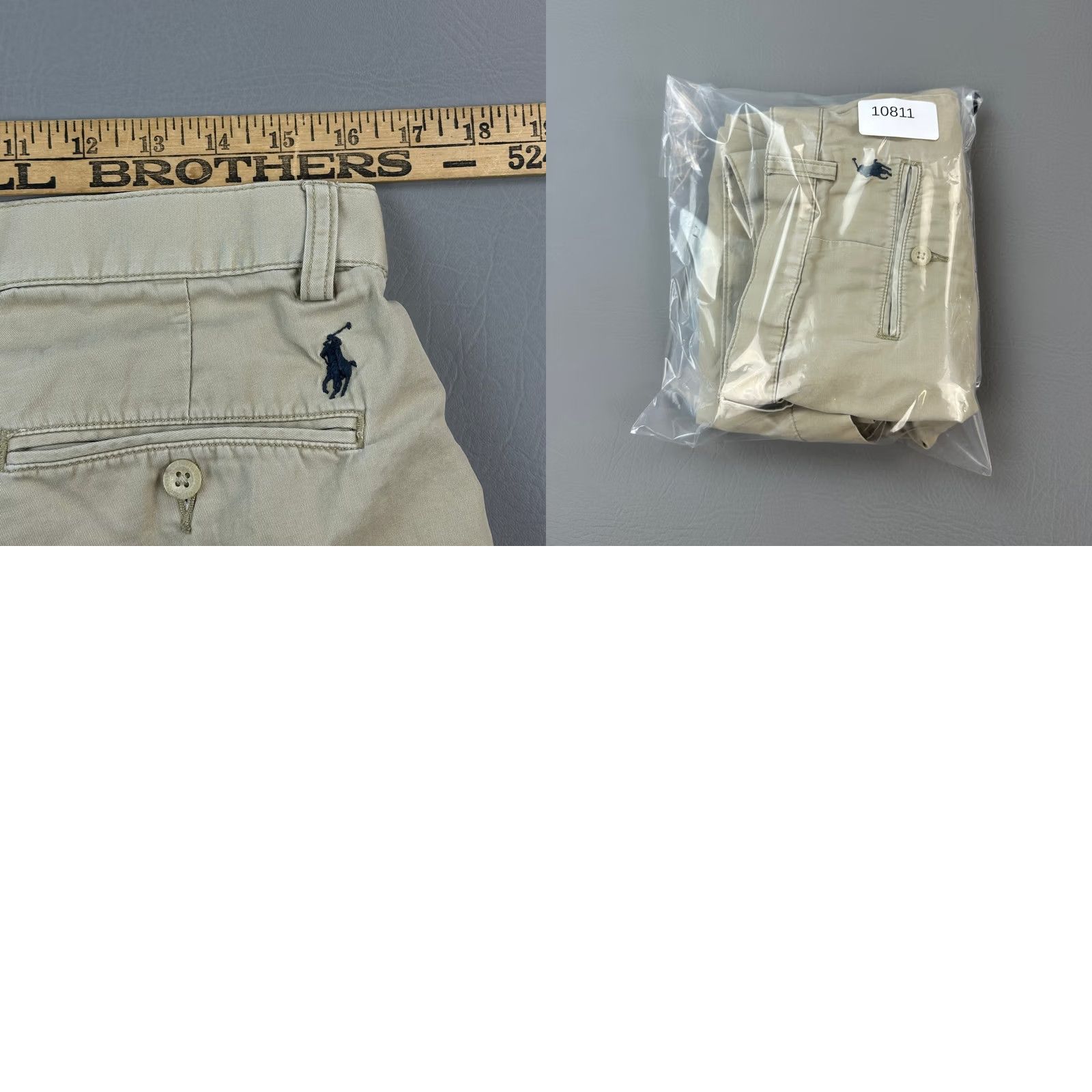 Polo Ralph Lauren Vintage Polo Ralph Lauren Prospect Shorts Mens 33 Flat Front Chino Casual Preppy Size US XS / EU 42 / 0 - 8 Thumbnail
