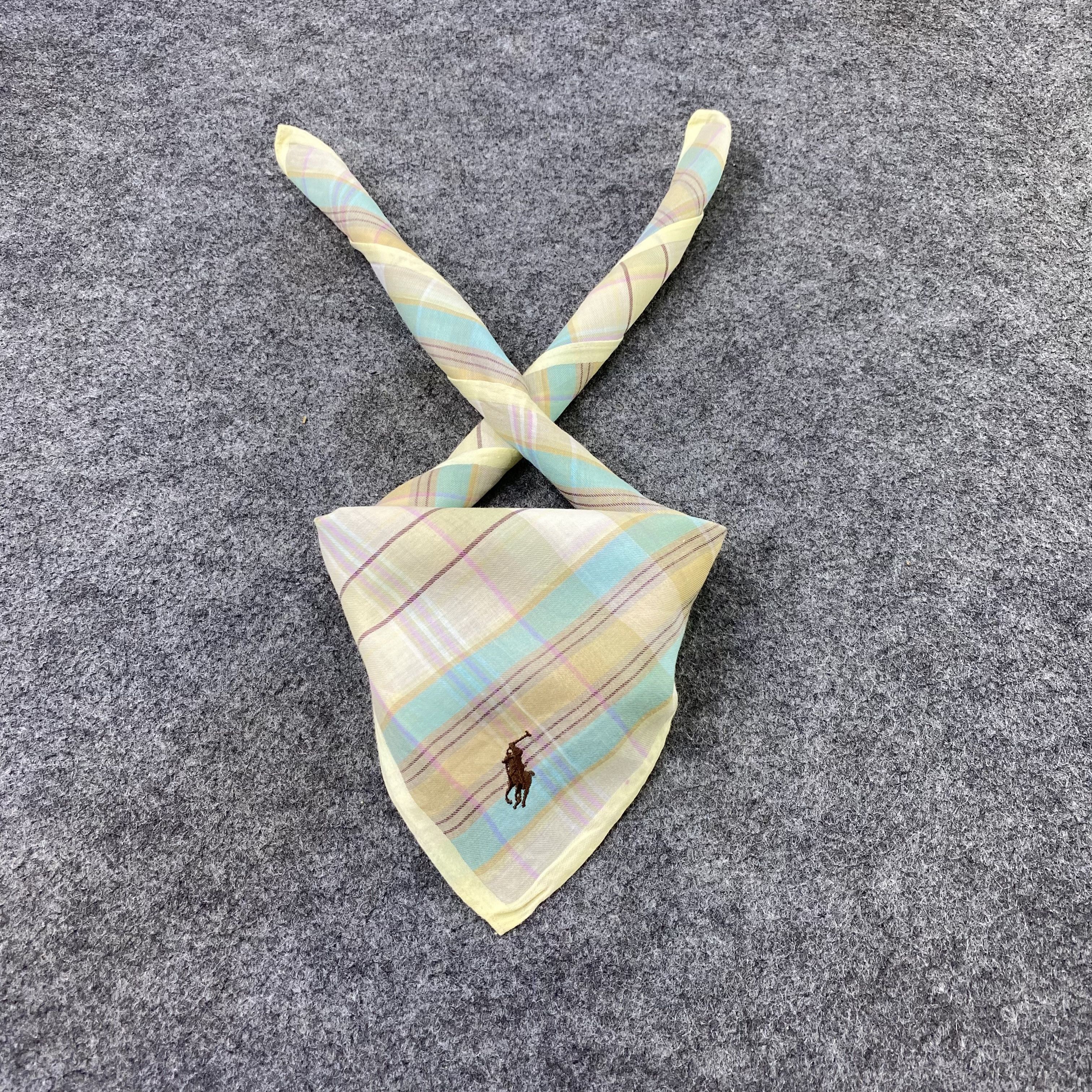 Polo Ralph Lauren Polo Ralph Lauren Handkerchief / Bandana / Neckerchief-B2192 Size ONE SIZE - 2 Thumbnail