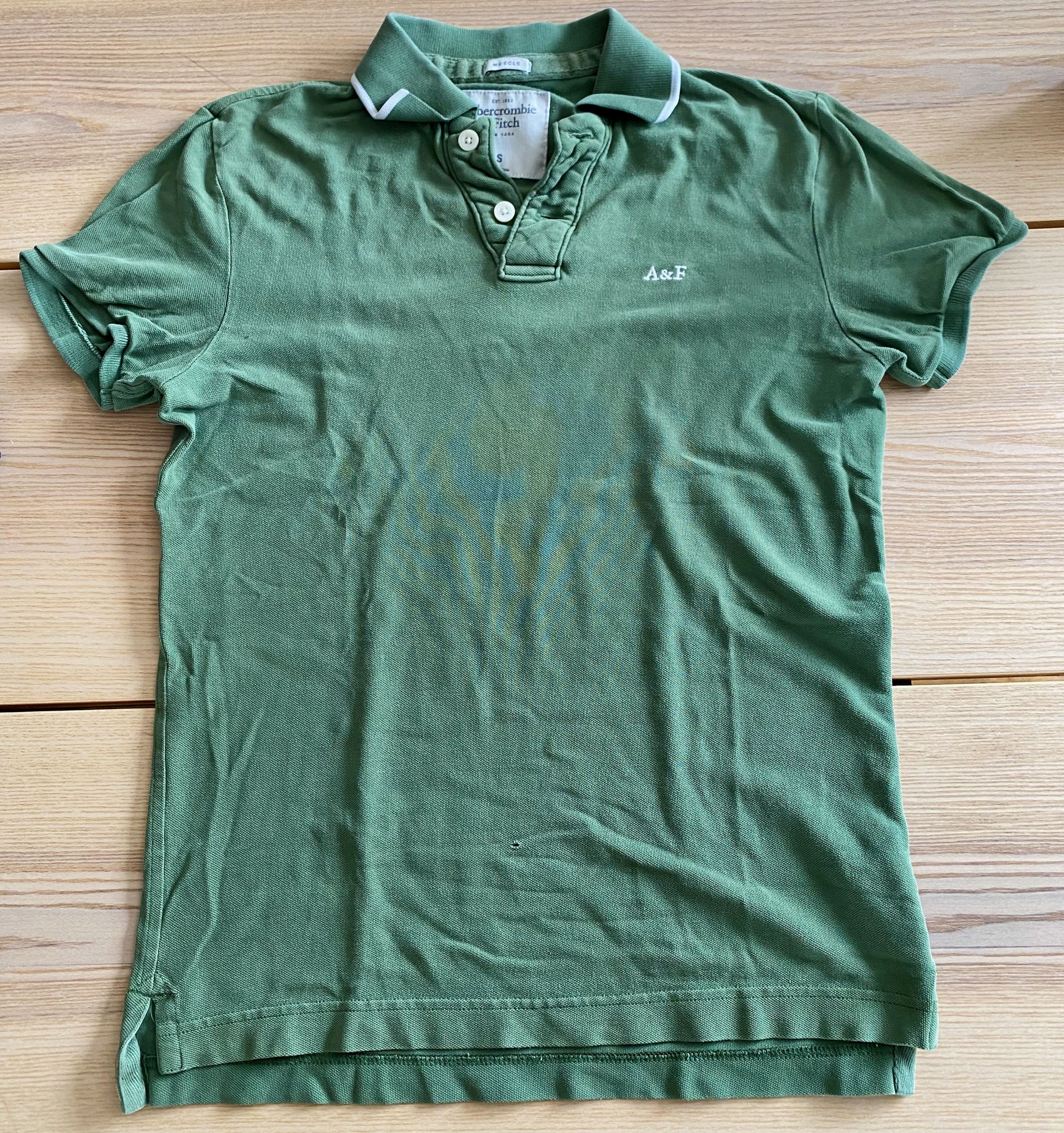 Abercrombie & Fitch Green Abercrombie & Fitch Polo Size US S / EU 44-46 / 1 - 4 Thumbnail