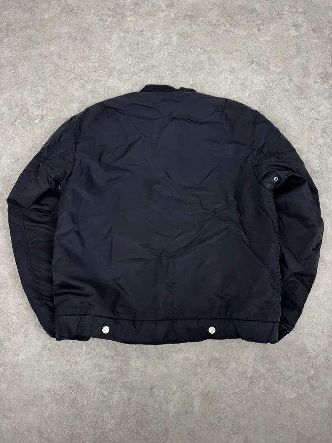 Our Legacy Our Legacy Midnight Shine Navy Nylon Bomber Jacket Size US M / EU 48-50 / 2 - 4 Thumbnail