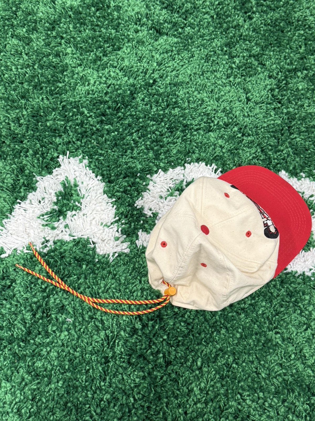 Vintage Vintage Kansas City Chiefs Adjustable Drawstring Hat KC Size ONE SIZE - 4 Thumbnail