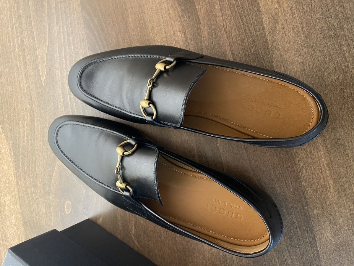 Gucci Black Gucci Jordan Loafer Size US 11.5 / EU 44-45 - 4 Thumbnail