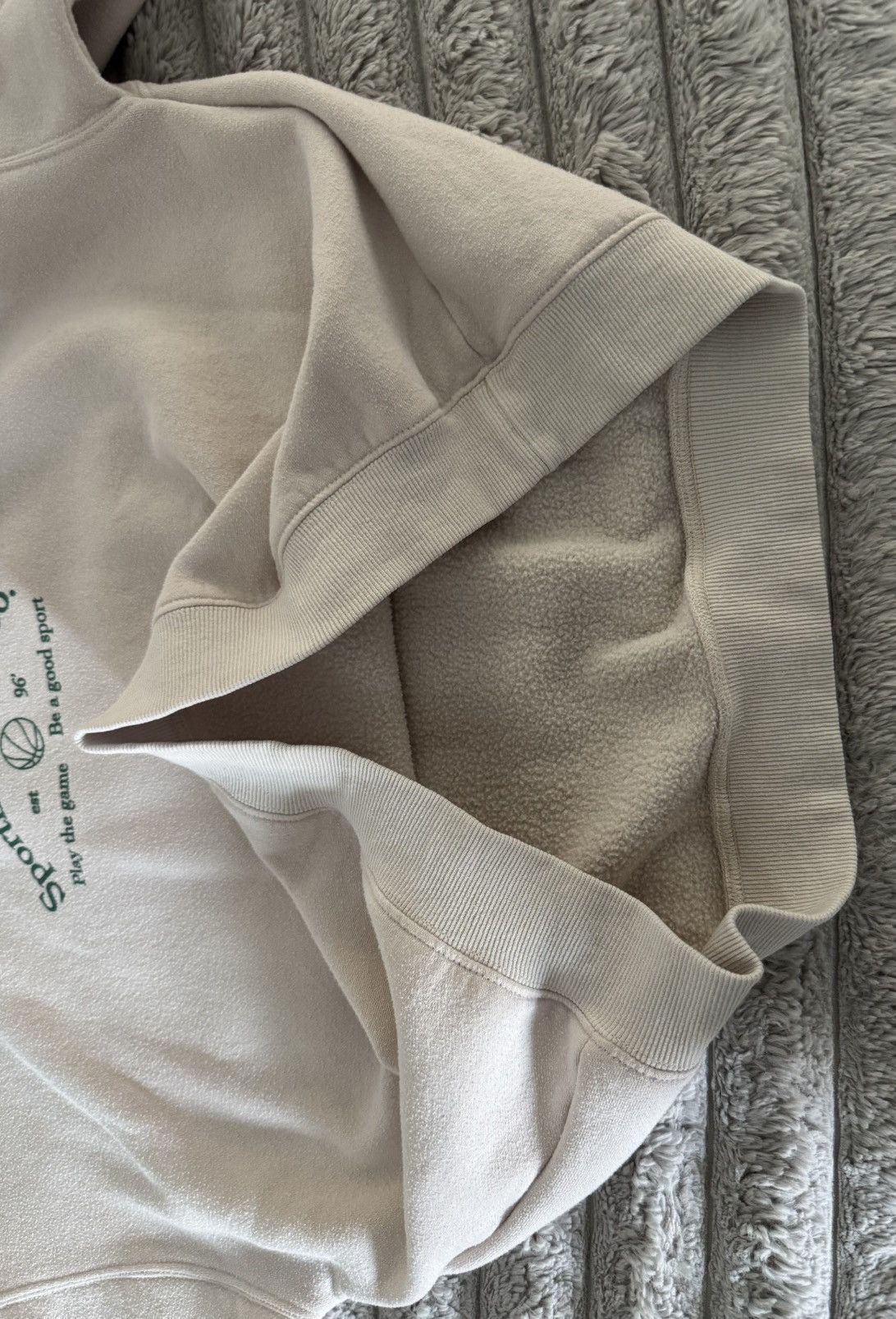 PRINCESS POLLY princess polly mvp oversized crewnec cream sportif off white Size M / US 6-8 / IT 42-44 - 8 Thumbnail