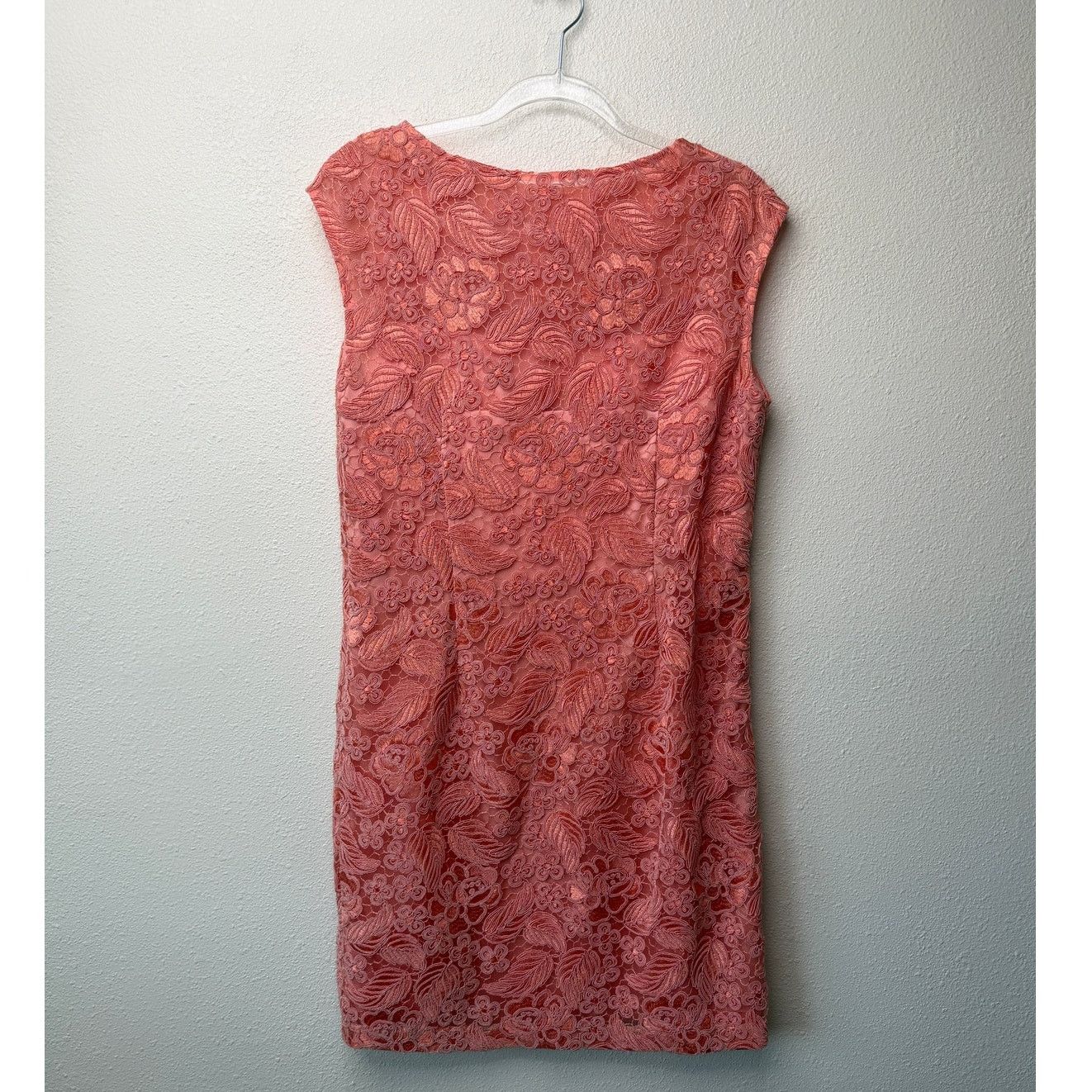 Other Sue Wong Nocturne Peach Embroidered Dress Women 16 Size XXL / US 16-18 / IT 52-54 - 4 Thumbnail