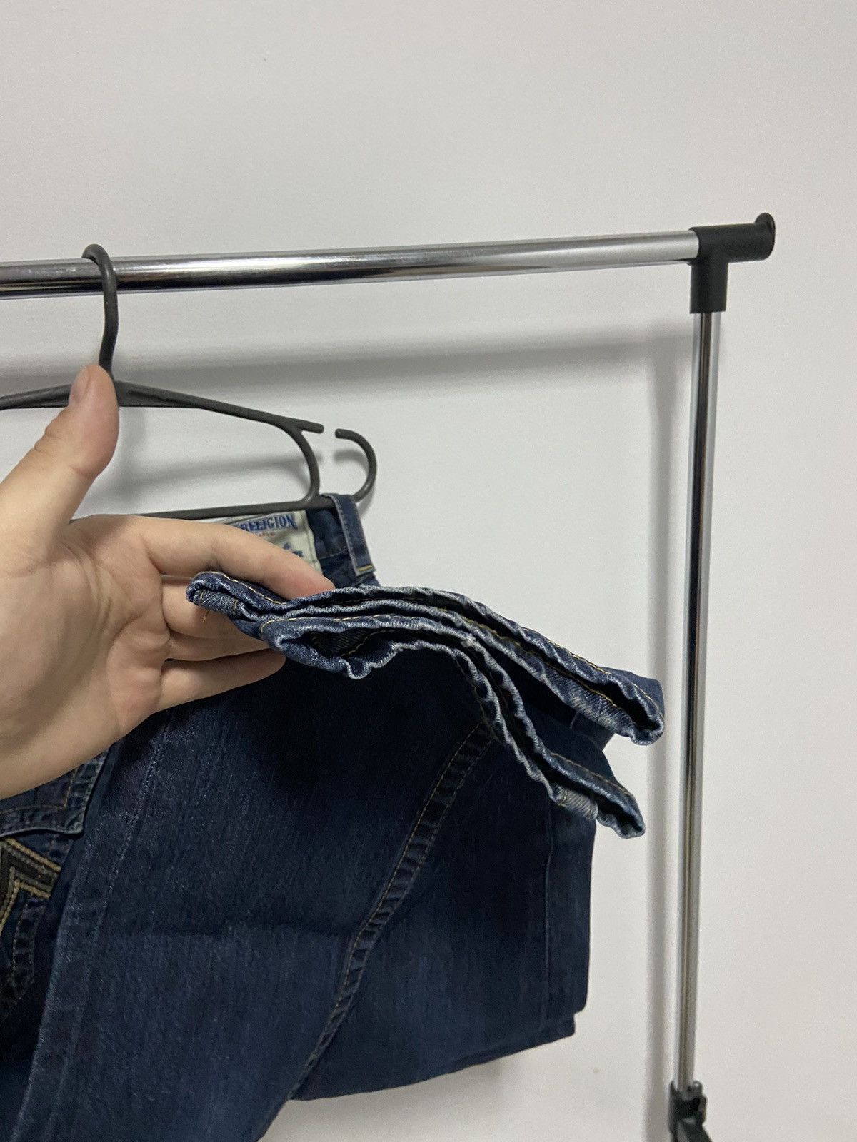 True Religion × Vintage True Religion straight jeans Pants Selvedge Vintage Size US 38 / EU 54 - 10 Thumbnail