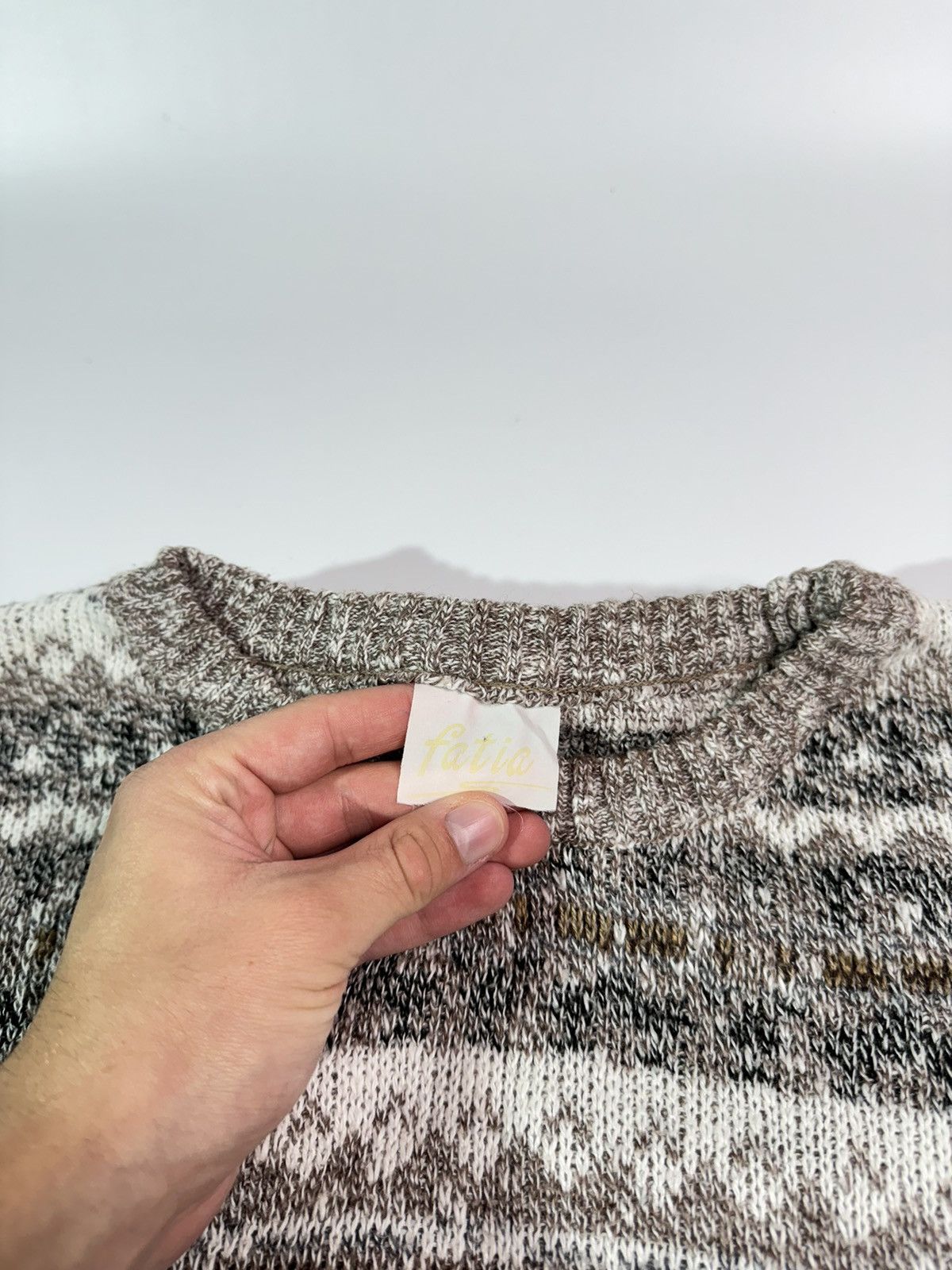 Japanese Brand × Vintage Vintage y2k coquette knit sweater japanese pattern 90s 00s Size US L / EU 52-54 / 3 - 4 Thumbnail