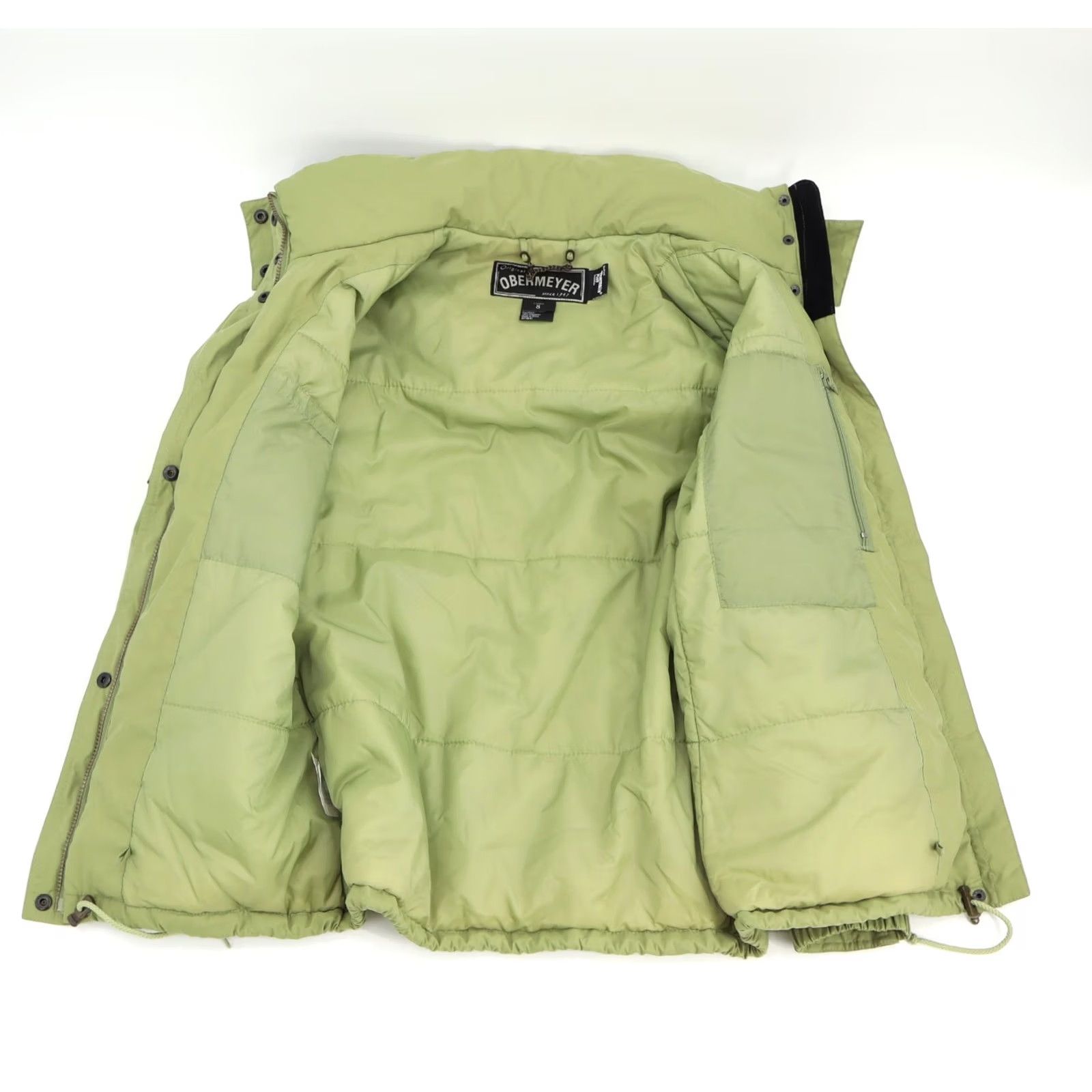 Obermeyer Obermeyer Women's Solstice Jacket Parka Hoodie Hooded Insulated Zipper Pockets Green 8 Size M / US 6-8 / IT 42-44 - 3 Thumbnail