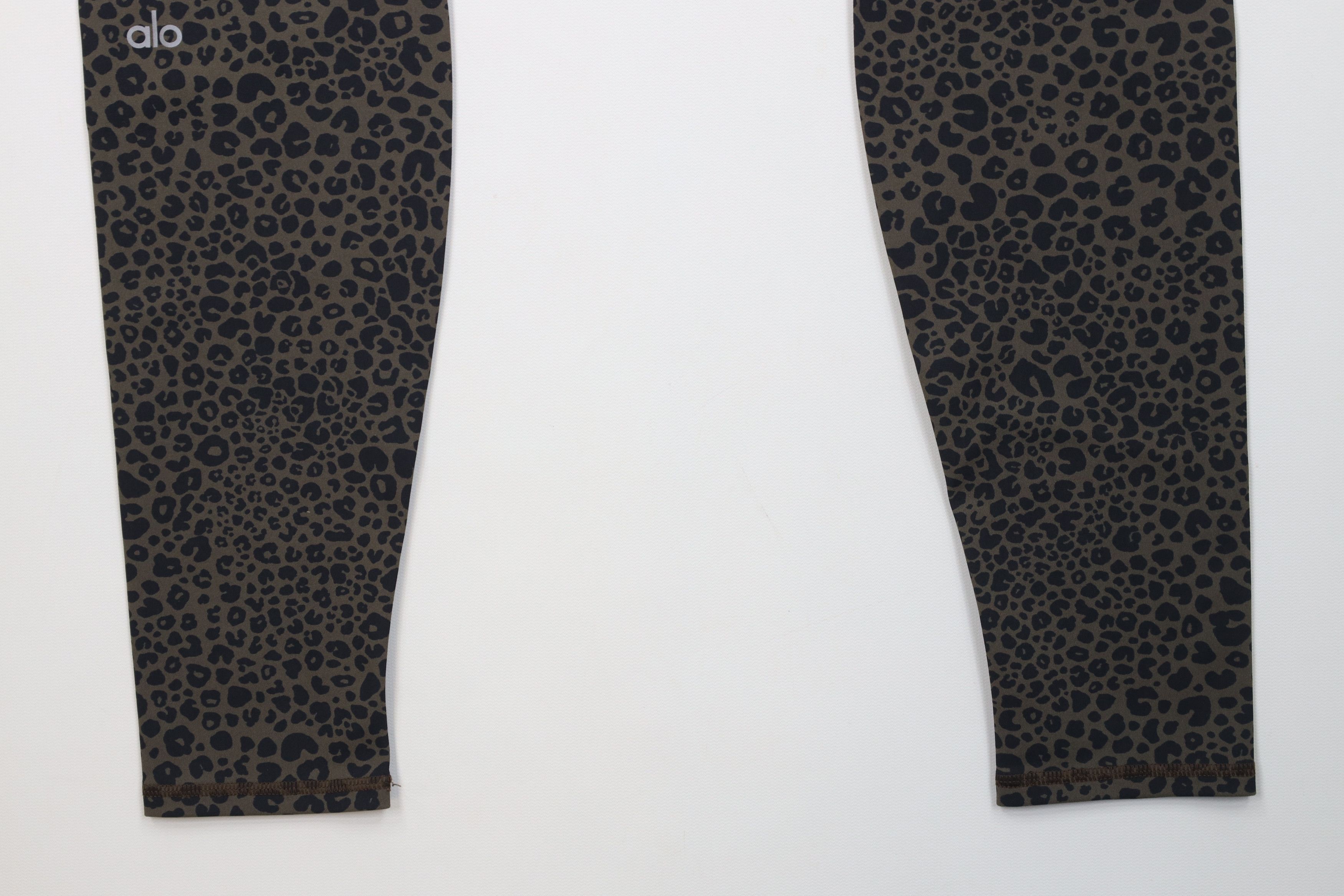 Vintage ALO High Waist Leopard Print Leggings Pants Yoga Running Size 25" / US 0 / IT 36 - 10 Thumbnail