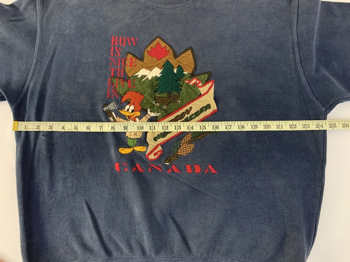 Jean Charles De Castelbajac JC Castelbajac Crewneck Sweatshirt Embroidery Logo Canada Size US XL / EU 56 / 4 - 9 Thumbnail