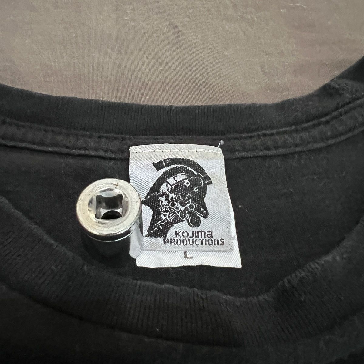 Anime Vintage Kojima Productions Promo Tee Video game Graphic Size US L / EU 52-54 / 3 - 4 Thumbnail
