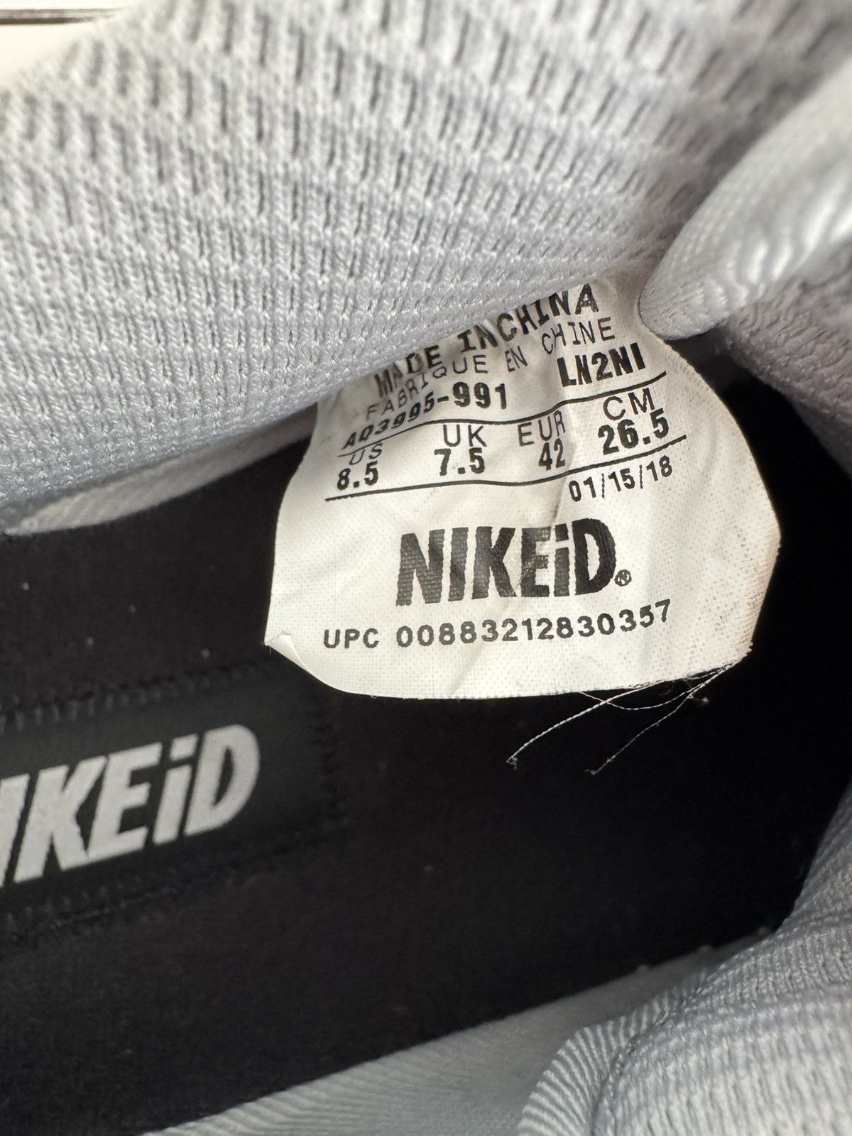 Nike Nike air force 1 Houston Rockets Size US 8.5 / EU 41-42 - 7 Thumbnail
