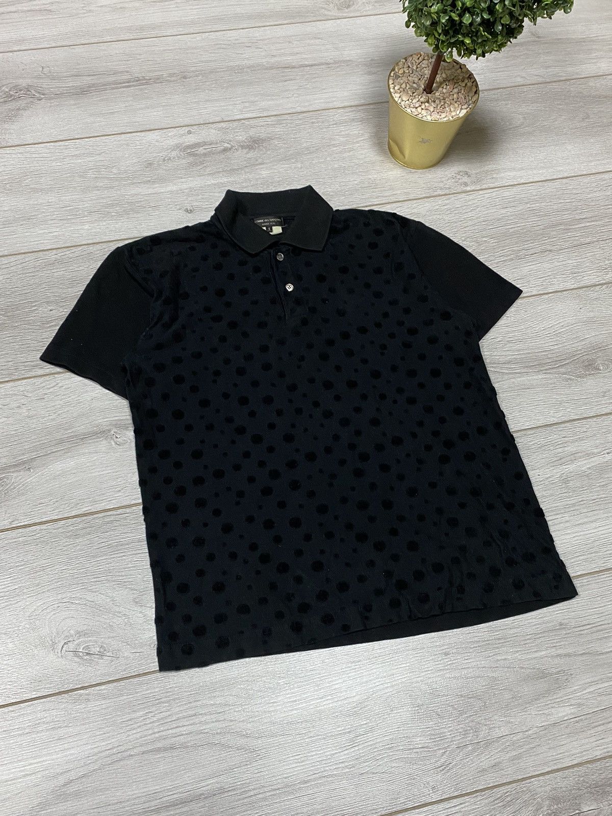 Comme des Garcons Homme Plus CDG RARE Comme des garçons dot polo Size US S / EU 44-46 / 1 - 3 Thumbnail