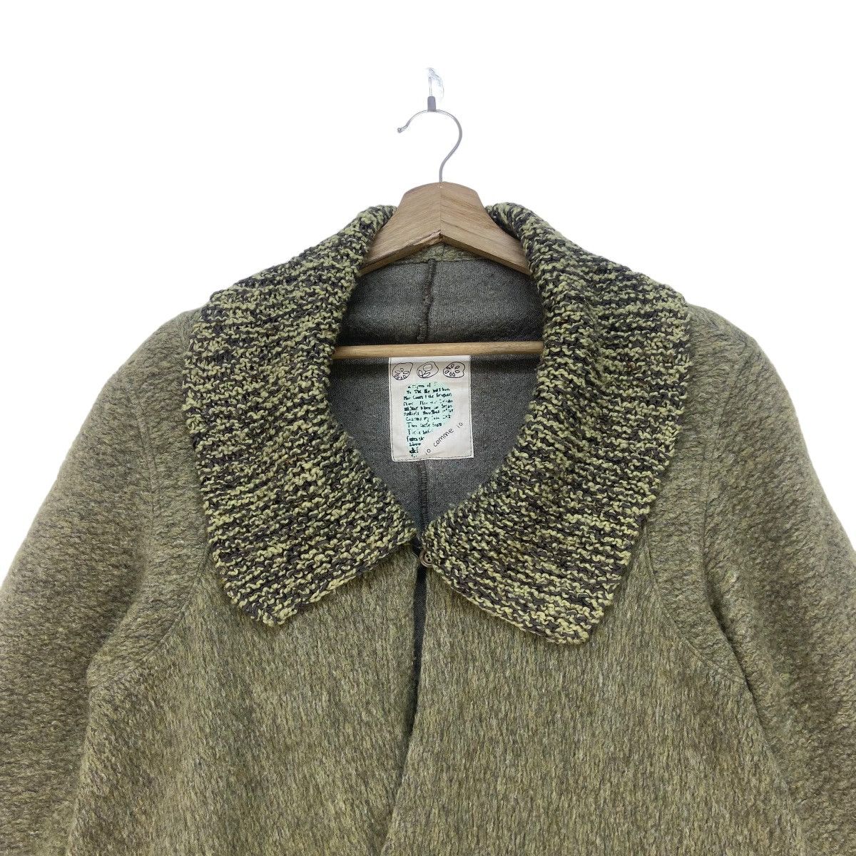 Japanese Brand × iO Japanese Brand io Comme io Nice Design Wool Jacket Size M / US 6-8 / IT 42-44 - 4 Thumbnail