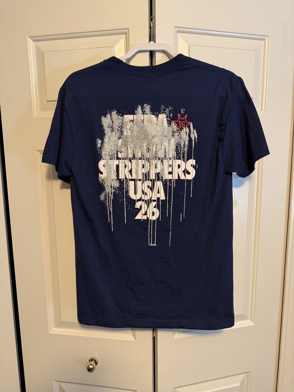 Drain Gang × Haunted Mound Snow Strippers EERA 2026 Tour t-shirt Size US M / EU 48-50 / 2 - 3 Thumbnail