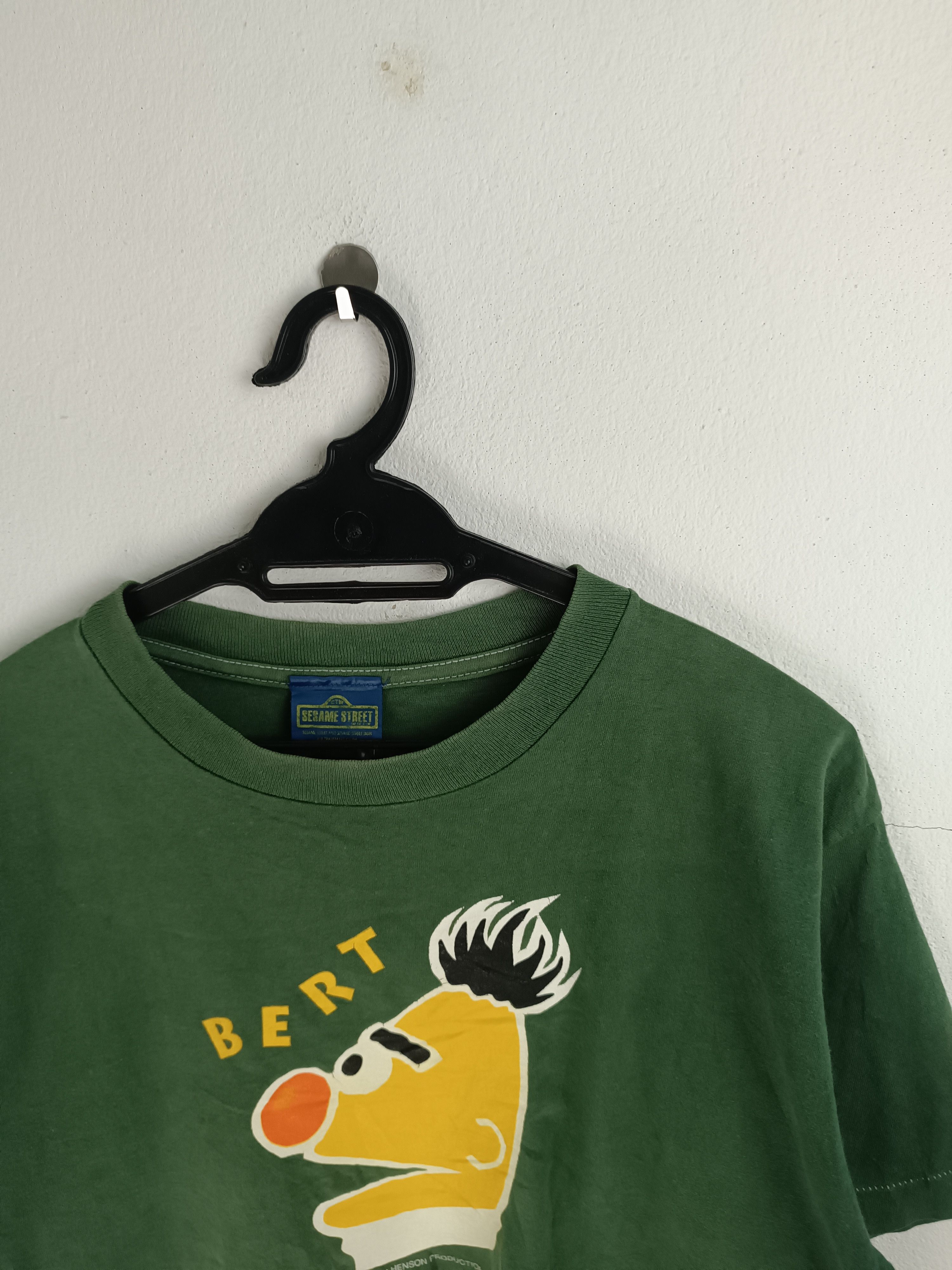 Vintage VINTAGE 90'S BERT SESAME STREET ELMO BIG BIRD KERMIT Size US M / EU 48-50 / 2 - 10 Thumbnail