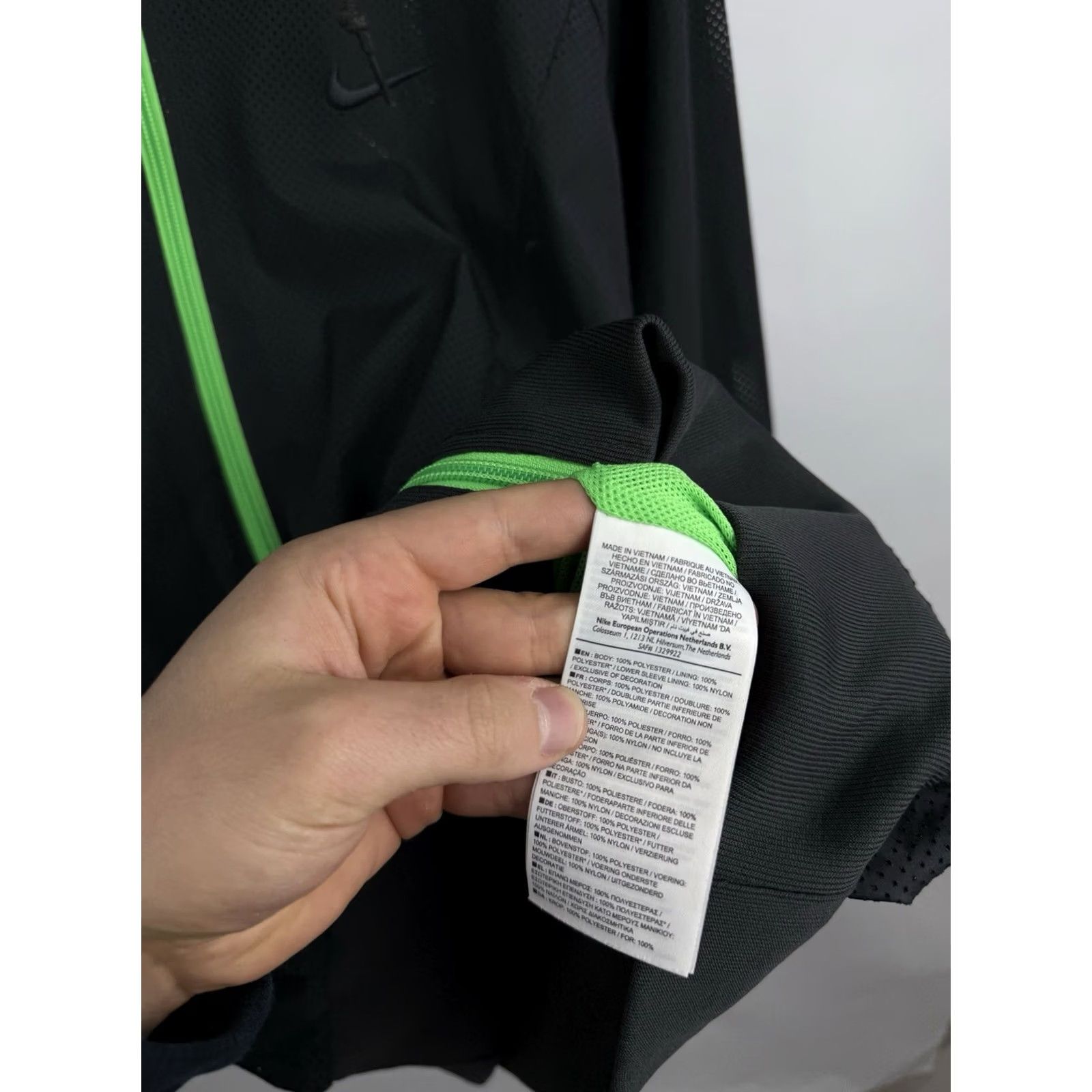 Nike VINTAGE Nike Archival Jacket Mens XL 90s Gray Cotton Style Jacket Size US XL / EU 56 / 4 - 6 Thumbnail