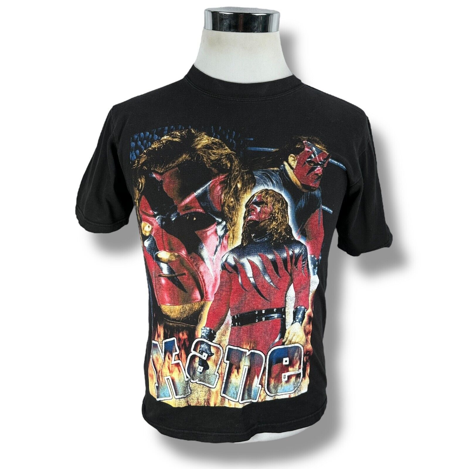Other Vintage WWE Kane Wrestling Rap T-Shirt Men’s Small Black Tee Size US S / EU 44-46 / 1 - 1 Thumbnail