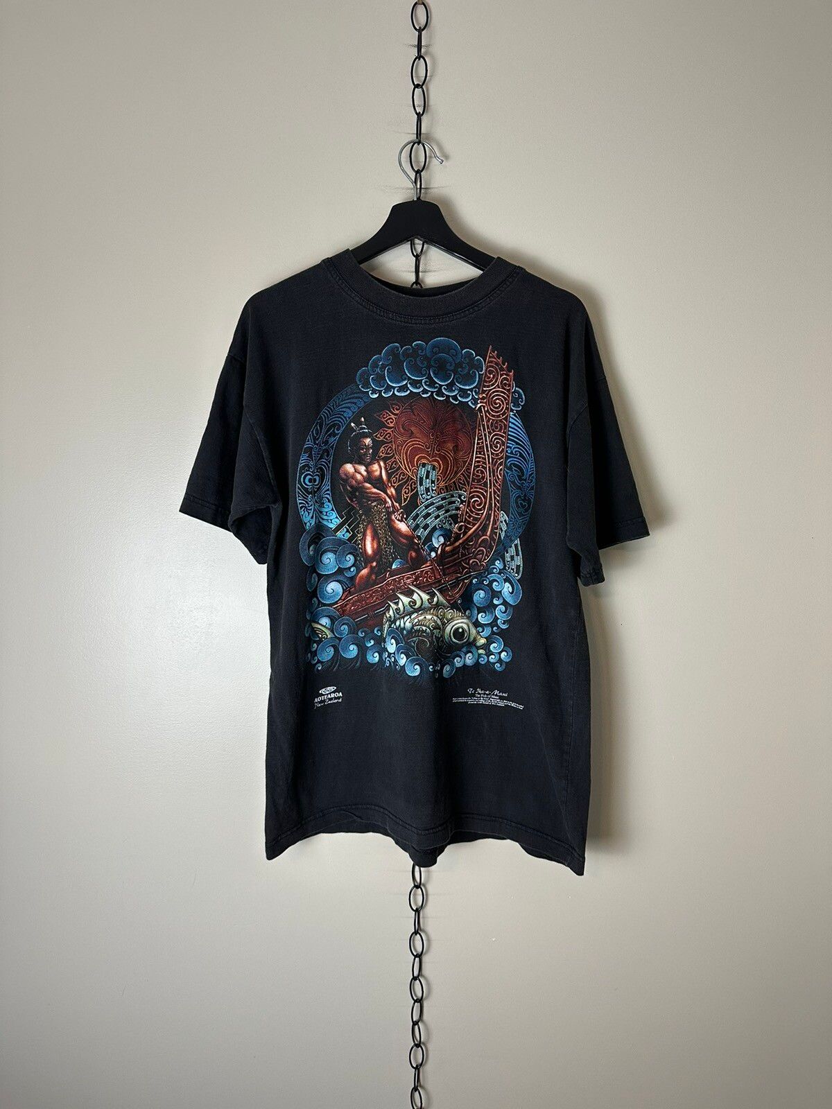 Vintage 1988 Fishing T-Shirt Size XXL