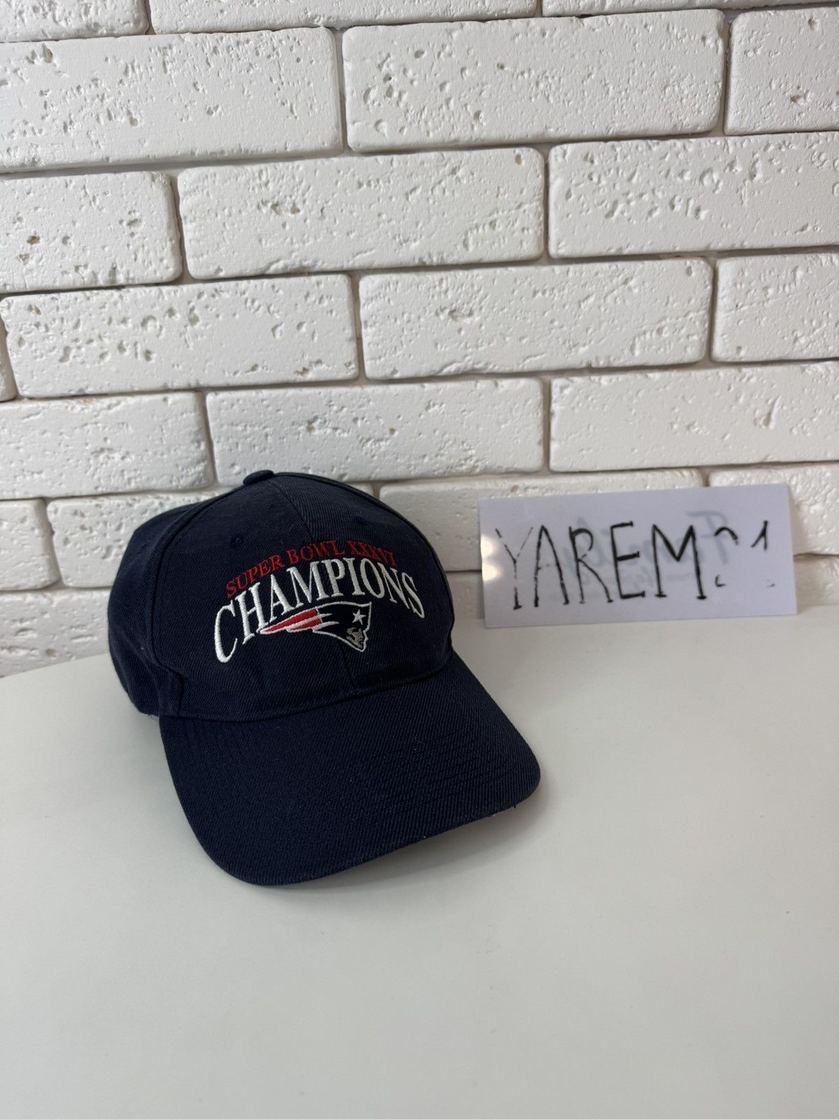 Vintage New England Patriots vintage cap hat Size ONE SIZE - 1 Thumbnail