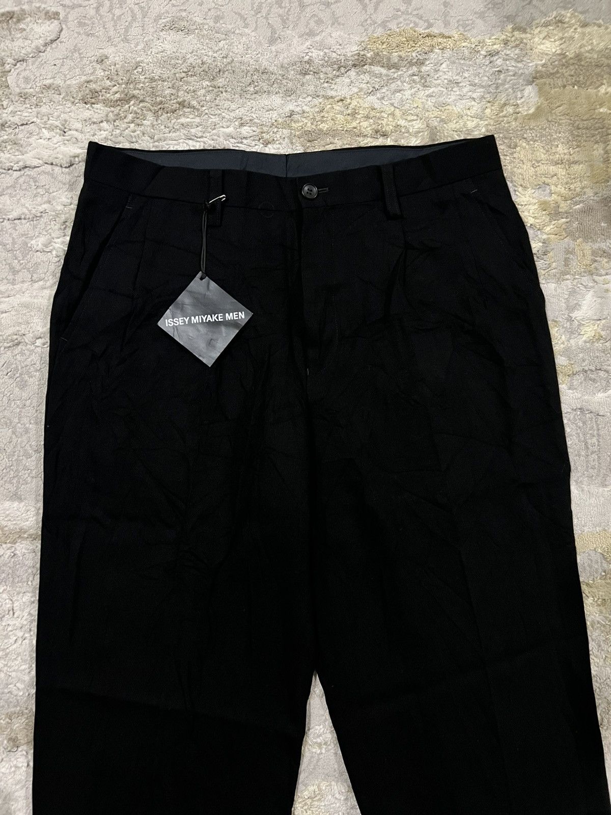 Issey Miyake NEW WITH TAG Issey Miyake Men Gabardine Apocalypse Pants Size US 34 / EU 50 - 4 Thumbnail