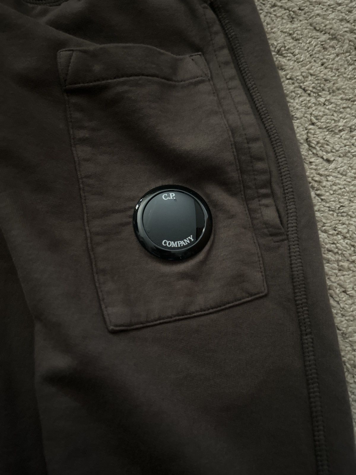 C.P. Company C.P. Company Stone Island Jogger Sweatpants Brown Drawstring Size US 30 / EU 46 - 2 Thumbnail