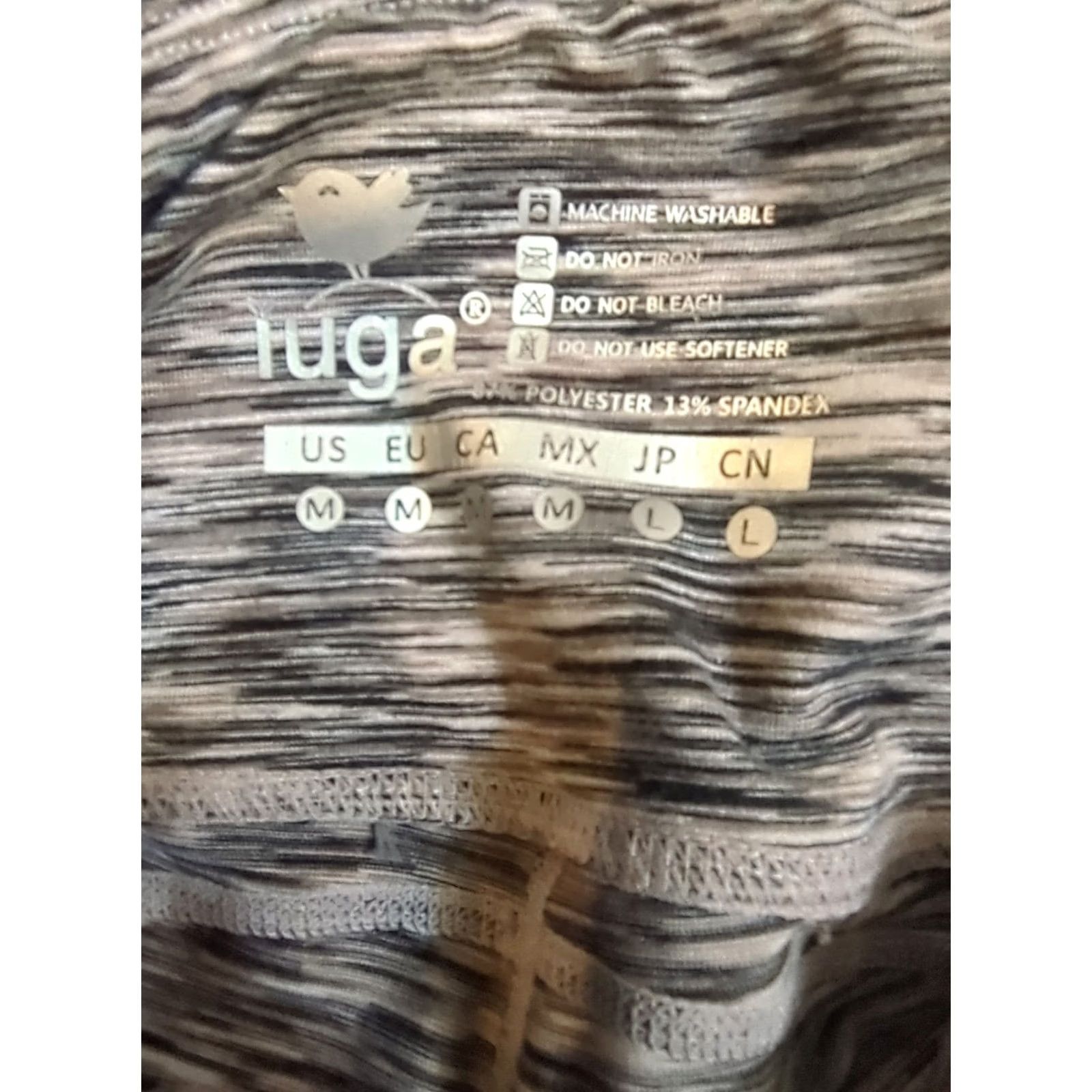 Vintage Iuga Cropped Capri Leggings Medium Pockets Elastic Waist Black Women Size M Athletic Activewear Skinny Capri Pants Size 32" / US 10 / IT 46 - 7 Thumbnail