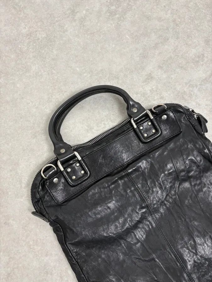 Diesel Diesel Black Leather Avant-Garde Shoulder Bag Size ONE SIZE - 9 Thumbnail