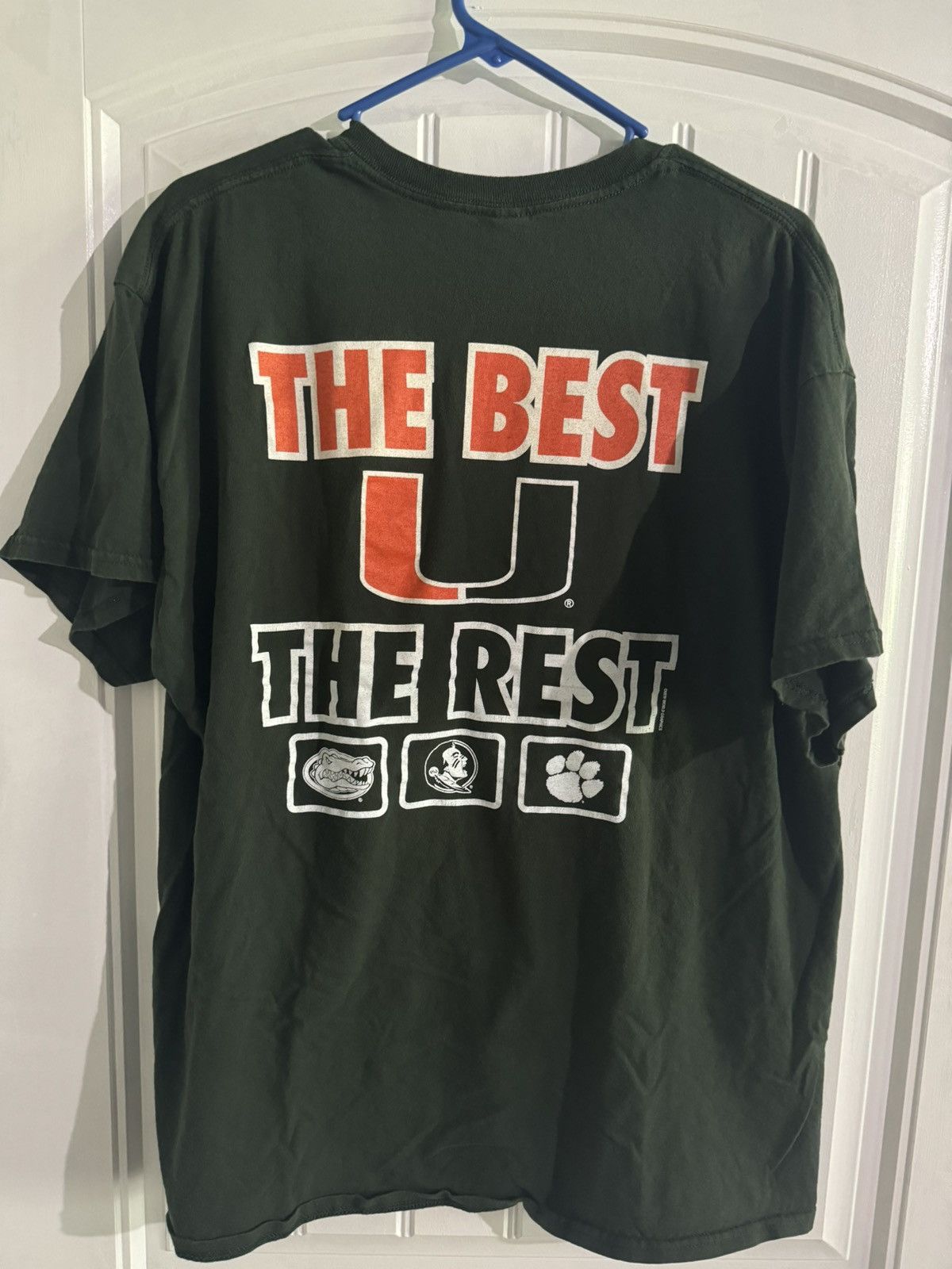 Gildan Miami Hurricanes best above the rest shirt Size US XXL / EU 58 / 5 - 2 Thumbnail